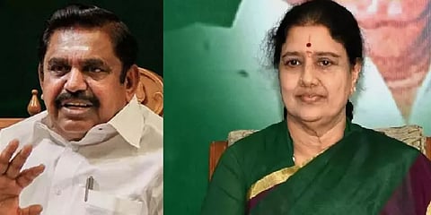 மதுசூதனன் நிலையை விசாரிக்க ஒரேநேரத்தில் சென்ற சசிகலா, இ.பி.எஸ்: மருத்துவமனையில் பரபரப்பு