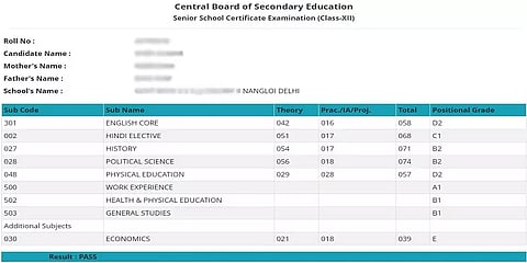 சிபிஎஸ்இ ப்ளஸ் 2 மதிப்பெண் பட்டியலை வழங்க அவகாசம் நீட்டிப்பு