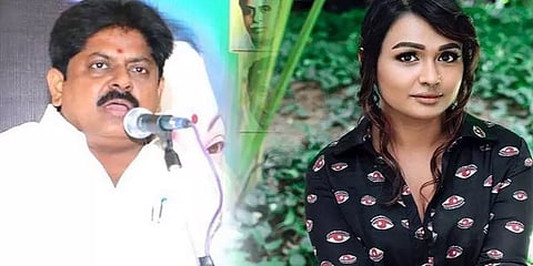 முன்னாள் அமைச்சர் மணிகண்டனிடம் 10 கோடி ரூபாய் நஷ்ட ஈடு கேட்டு நடிகை சாந்தினி வழக்கு