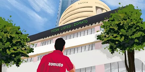 ஜொமோட்டோ பங்குகளை வாங்கியவர்களுக்கு முதல் நாளிலேயே 66% லாபம்!