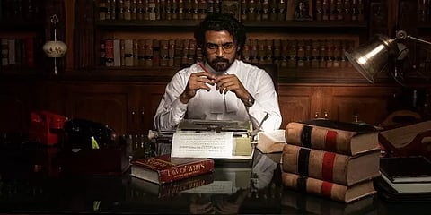 தெறிக்கும் பார்வையுடன் சூர்யா - ’ஜெய்பீம்’ இரண்டாவது லுக் போஸ்டர் வெளியீடு