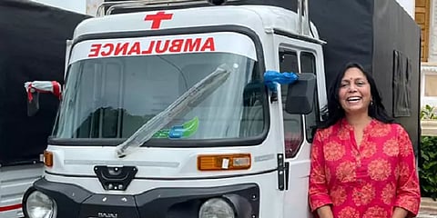 ”ஆட்டோ ஆம்புலன்ஸ் சேவை நாடு முழுக்க கிடைக்கணும்” - மோடியிடம் வாழ்த்து பெற்ற ராதிகா பேட்டி