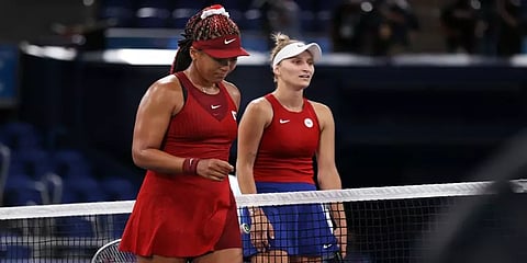 ஒலிம்பிக் மகளிர் டென்னிஸ்: நவோமி ஒசாகா அதிர்ச்சி தோல்வி