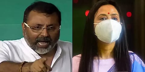 மஹூவா மொய்த்ரா Vs பாஜக எம்.பி நிஷிகாந்த் துபே... மோதல் முற்றுவதன் பின்னணி என்ன?