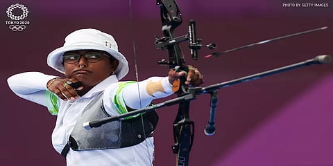 ஒலிம்பிக் வில்வித்தை: தீபிகா குமாரி காலிறுதிக்கு தகுதி