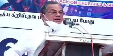 சர்ச்சை பேச்சு - பாதிரியார் ஜார்ஜ் பொன்னையா ஜாமீன் மனு தள்ளுபடி