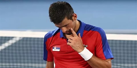 அரையிறுதியில் தோல்வி: ஒலிம்பிக்கில் தங்கப்பதக்கம் வெல்லும் வாய்ப்பை இழந்தார் ஜோகோவிச்