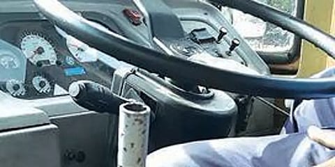 திருப்பூர்: அரசு பேருந்தில் கியருக்கு பதிலாக பொருத்தப்பட்ட இரும்பு ராடு