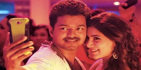 யூடியூபில் 100 மில்லியன் பார்வைகளைக் கடந்த விஜய்யின் ’செல்ஃபி புள்ள’ பாடல்