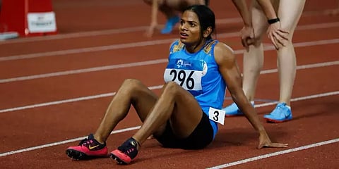 ஒலிம்பிக் ஓட்டப்பந்தயம்: கடைசி இடம் பிடித்து இந்தியாவின் டூட்டி சந்த் தோல்வி