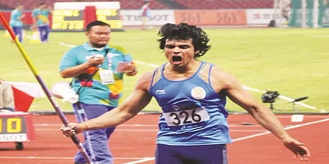 ஒலிம்பிக்: ஈட்டி எறிதலில் இறுதிச் சுற்றுக்கு இந்திய வீரர் நீரஜ் சோப்ரா தகுதி