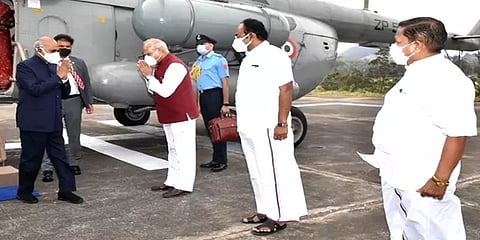 உதகைக்கு குடியரசுத் தலைவர் வருகை: ராணுவ பயிற்சி கல்லூரி நிகழ்ச்சியில் பங்கேற்கிறார்