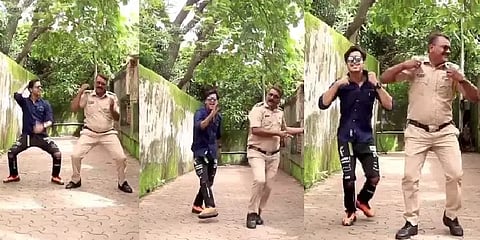 ’’அண்ணாத்த ஆடுறார்..’’ பாடலுக்கு அசத்தல் நடனம்; சமூக ஊடகங்களில் கவனம் ஈர்த்த மும்பை காவலர்