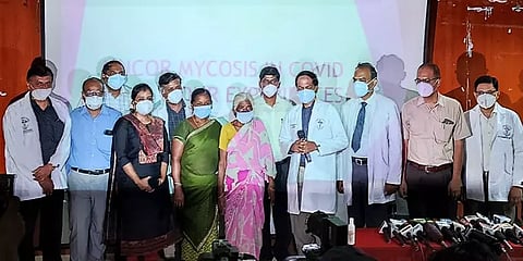 திண்டுக்கல்: கருப்பு பூஞ்சை நோயுடன் போராடி மீண்ட 80 வயது மூதாட்டி