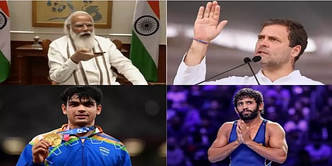 ''வீரர்களுடன் தொலைபேசியில் பேசுவது மட்டும் போதாது'' - ராகுல்காந்தி