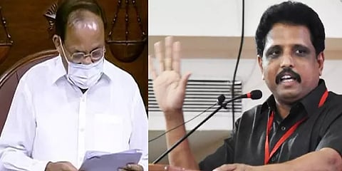 எங்களின் குரல்கள் ஏன் கேட்கப்படவில்லை? : வெங்கையா நாயுடுவுக்கு சு.வெங்கடேசன் எம்.பி கேள்வி