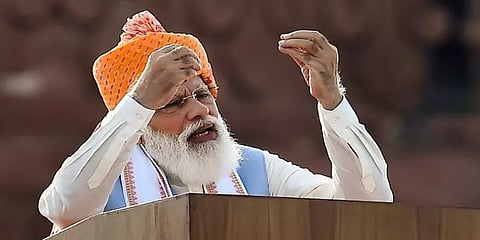 "7 ஆண்டுகளாக பிரதமரின் சுதந்திர தின உரை மாறவில்லை" - காங்கிரஸ் விமர்சனம்