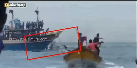 சுருக்குமடி வலை தொடர்பாக இருமாவட்ட மீனவர்களிடையே மோதல்