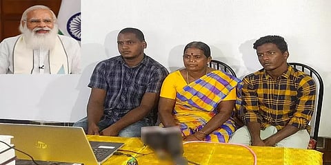 "பாரா ஒலிம்பிக்கில் மாரியப்பன் மீண்டும் தங்கம் வெல்வார்" - மோடியிடம், தாய் சரோஜா நம்பிக்கை