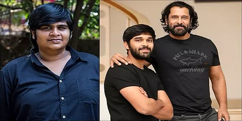 விக்ரம் - கார்த்திக் சுப்புராஜ் இணையும் படத்தின் பெயர், ஃபர்ஸ்ட்லுக் நாளை வெளியீடு