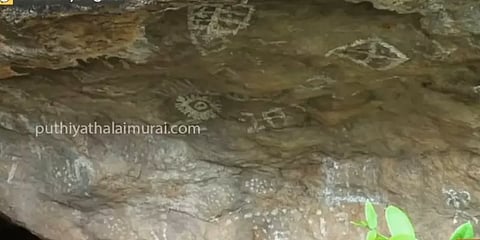 உசிலம்பட்டி: 3,000 ஆண்டுகள் தொன்மையான பாறை ஓவியங்கள் கண்டுபிடிப்பு