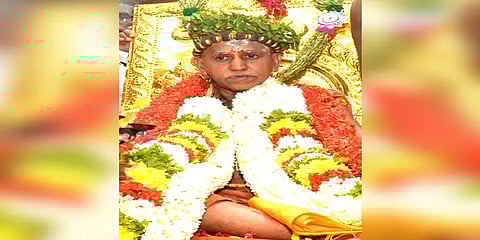 மதுரை ஆதீன மடத்தின் 293-வது மடாதிபதியாக ஹரிஹர ஸ்ரீ ஞானசம்பந்த தேசிகர் பொறுப்பேற்பு