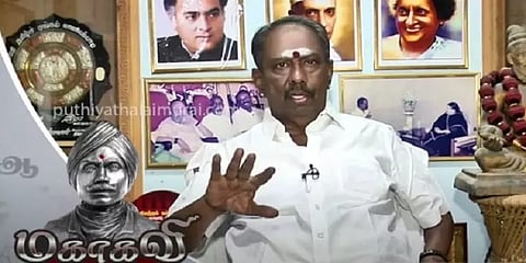 ''எதிர்காலம் பெண் குழந்தைகளின் கையில்; அன்றே பாடிய பாரதி" - நெல்லை கண்ணன்