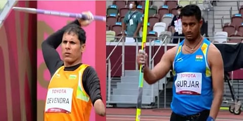 பாராலிம்பிக்: ஈட்டி எறிதலில் இந்தியாவுக்கு இரட்டை பதக்கம்