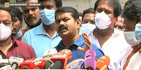 "உலகில் நடக்காத ஒன்றையா கே.டி.ராகவன் செய்துவிட்டார்?" - சீமான் ஆவேசம்