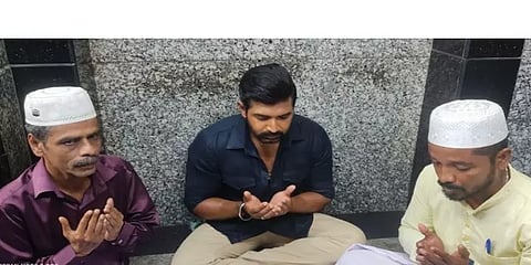 படப்பிடிப்பின் போது நாகூர் தர்காவுக்குச் சென்று வழிபட்ட நடிகர் அருண் விஜய்