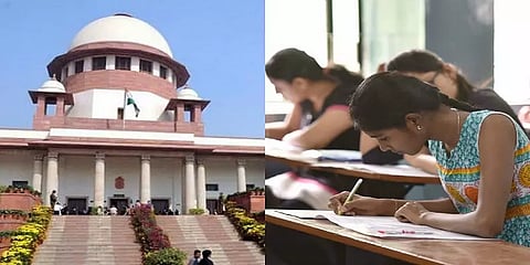 நீட் தேர்வை ஒத்திவைக்க கோரிய வழக்குகள் தள்ளுபடி செய்தது உச்ச நீதிமன்றம்