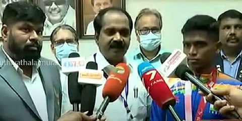 தமிழ்நாட்டு வீரர்களுக்கு சர்வதேச பயிற்சியாளர்களால் பயிற்சி - அமைச்சர் மெய்யநாதன்