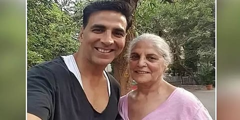 நடிகர் அக்ஷய் குமாரின் அம்மா காலமானார்