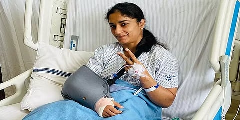 "எத்தனை முறை விழுந்தாலும் பரவாயில்லை, எழுவேன்": மல்யுத்த வீராங்கனை வினேஷ் போகட்