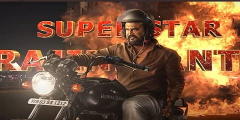 "புல்லட்டில் தெறிக்கவிடும் ரஜினி": அண்ணாத்த மோஷன் போஸ்டர் வெளியீடு