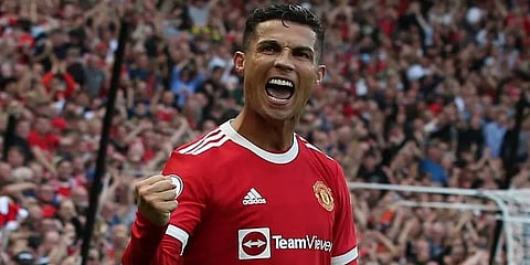 பிரீமியர் லீக் கால்பந்து தொடர் - ரொனால்டோ 2 கோல்கள்