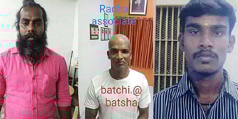 ரவுடி ராதாகிருஷ்ணனின் பெயரை சொல்லி தொழிலதிபரை மிரட்டி பணம் பறிக்க முயன்ற கூட்டாளிகள் கைது