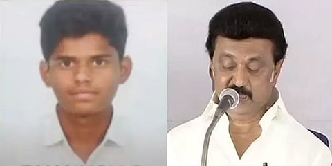 மாணவர் தற்கொலை அதிர்ச்சியளிக்கிறது - முதல்வர் அறிக்கை