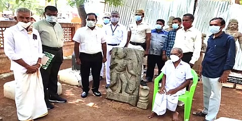 சிவகங்கைளில் பழங்கால நவகண்ட சிலை, செய்யாறில் நீள வடிவ தொட்டி, பானைகள் கண்டெடுப்பு