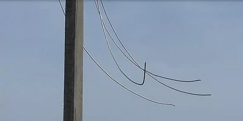 மின்கம்பிகள் திருடப்பட்டதால் வாடும் பயிர்கள்... அரசு சீரமைத்துதர விவசாயிகள் கோரிக்கை