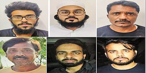 பயங்கரவாத தாக்குதல் நடத்த திட்டம்: 6 பேரை கைது செய்த டெல்லி காவல்துறை