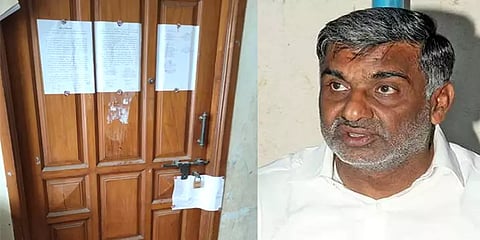 லஞ்ச ஒழிப்புத்துறை சோதனை: விசாரணைக்கு ஒத்துழைக்காத சென்னை தொழிலதிபர் வீட்டிற்கு சீல்