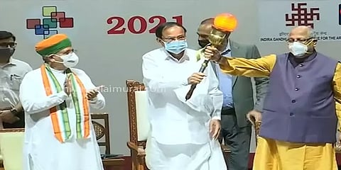 "சுதந்திர வீரர், சீர்திருத்தவாதி என பல முகங்கள் கொண்டவர் பாரதி" - குடியரசு துணைத்தலைவர்