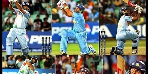 6 பந்துகள் 6 சிக்ஸர்கள்... யுவராஜ் சிங் "ருத்ரதாண்டவம்" நிகழ்த்திய தினம் இன்று