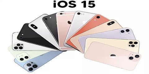 நாளை முதல் ‘iOS 15’-ஐ அப்டேட் செய்து கொள்ள ஆப்பிள் நிறுவனம் அறிவுறுத்தல்