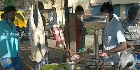புரட்டாசி பிறந்தது... இறைச்சிக் கடைகளில் கூட்டம் குறைந்தது