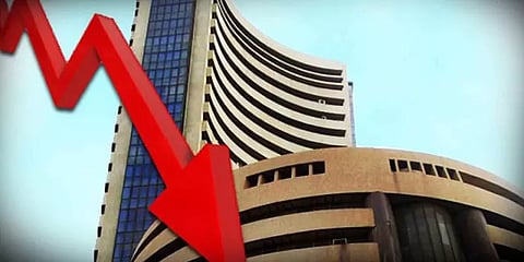 சரிவை சந்தித்த இந்திய பங்குச் சந்தைகள்