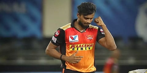 ஐபிஎல்: ஹைதராபாத் வீரர் நடராஜனுக்கு கொரோனா தொற்று உறுதி