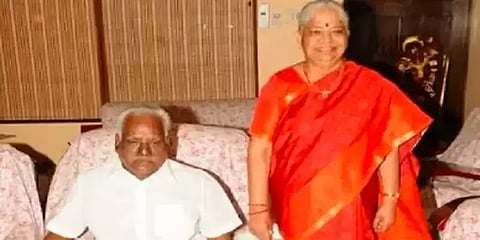 மேல்மருவத்தூர் ஊராட்சி மன்றத் தலைவர் பதவிக்கு பங்காரு அடிகளாரின் மனைவி போட்டி