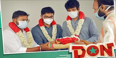 பூஜையுடன் தொடங்கிய சிவகார்த்திகேயனின் ‘டான்’ டப்பிங் பணிகள்